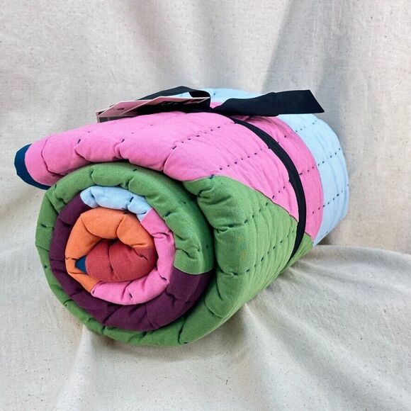 Gee’s Bend Target 2024 Lap Quilt Pieced Throw Delia Thibodeaux Modern Qu… - Picture 6 of 6